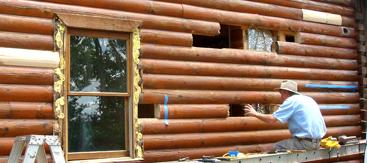 Log Home Repair Russell County, Alabama